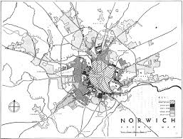 Map of norwich area hotels: Change And Continuity In Maps Of Norwich Norfolk Record Office