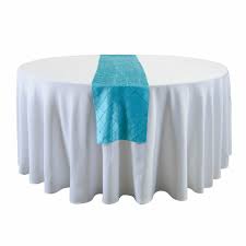 Check out our turquoise table runner selection for the very best in unique or custom, handmade pieces from our table runners shops. Turquoise Blue Satin Table Runners The Party Centre