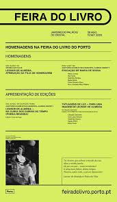 Pela sua dimensão, a feira do livro de no espaço do grupo porto editora estão presentes títulos da porto editora, da bertrand editora, da areal editores, da raiz editora, da sextante editora. Feira Do Livro Do Porto Uma Edicao Marcada Pelo Poder Da Palavra No Feminino E Com Medidas De Seguranca Apertadas Vida Sapo 24