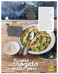 Risotto De Crozets Aux Petits Pois Riz Risotto Petit Pois Crozet