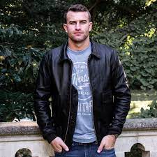 G 1 Flight Jacket With Removable Collar Leather Jeans Men Flight Jacket Jackets