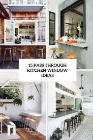15 pass through kitchen window ideas