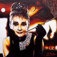 Some of the final touches and fine details of my current work in progress  It's nearly there Acrylic