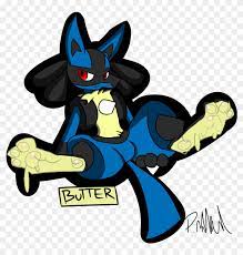 Edit comic of a seviper coiling an squeezing a lucario the licking his paws and letting the lucario sleep in his coils. Lucario S Cute Paws And Butter Lucario Free Transparent Png Clipart Images Download