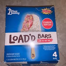 Food items · dairy, cheese & eggs · ice cream, bar & sorbert. Load D Bars Strawberry Shortcake Blue Bunny
