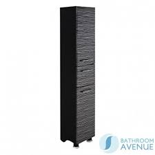 Shop with confidence on ebay! Black Freestanding Tall Bathroom Laundry Hamper Cabinet Tramonto Black Linen Basket Storage Unit Tramonto