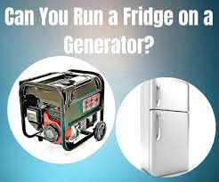 Of course, if you plan to plug in more. Can You Run A Fridge On A Generator Generaytor