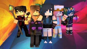 Mix of the krew colures in rainbow. Itsfunneh Minecraft