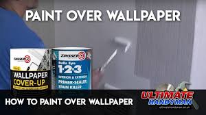 Once painted the wall paper is much harder if not imposable to remove. How To Fix And Paint Walls After Removing Wallpaper