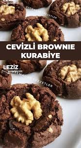 cevizli browni kurabiye leziz yemeklerim recipe delicious desserts snack recipes desserts