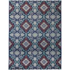 The Home Depot Logo Blue Outdoor Rug Indoor Outdoor Area Rugs Outdoor Rugs