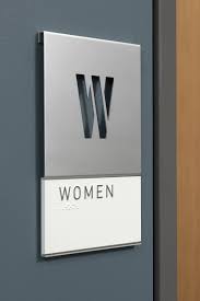 Simple Sleek And Clean Signage Environmental Design Interior Signs Architectural Signage Signage Design