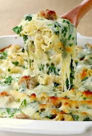 This Italian Wedding Meatball Pasta Bake Is Going To Be The Hit Of The Dinner Table All The Flavors Of Italian Wedding Soup Pasta Dishes Pasta Recipes Recipes