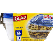 Designed and molded to our exacting specifications, our boxes are made from clear, unbreakable polypropylene to provide uncompromised visibility. Glad Family Size Extra Large Square Containers Lids 3 Ct Instacart