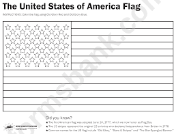 The first american flag coloring page is offered in two formats. The United States Of America Flag Coloring Page Printable Pdf Download