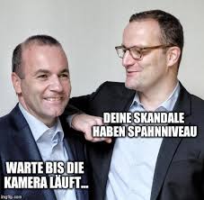 Find the newest jens spahn meme. Anonymous Germany On Twitter Manfred Weber Memes Lugenmanni Artikel13 Saveyourinternet