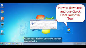 How To Download Use Quick Heal Removal Tool Youtube
