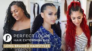 Braiding the hair has been popular for many centuries. Long Braided Hairstyles Using Extensions Perfect Locks