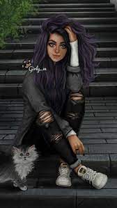 Cute Backgrounds Black Queen Girly Wallpaper In 2021 Girly M Digital Art Girl Black Girl Art