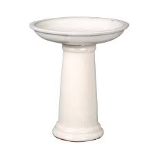 These oval ceramic glazed bird baths are charming to look at, especially with the delightful little birds featured perching on the side. Northcote Pottery 40 X 50cm Glazed Bird Bath Bunnings Australia