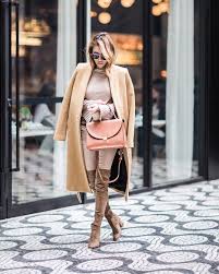 It's a coat made of either pure camel fur or fur mixed with some fiber. 6 Tips For Styling Thigh High Boots Notjessfashion