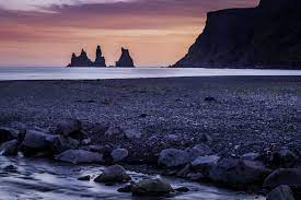 Sunset Iceland Vik Trolls Sunrise Sunset Iceland Sunset Photos