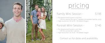 Portrait Family Pricing Ek Studios Photo Video Utah Wedding Photography Videography *prices in £ and ¥ will differ due to change in the exchange rate and also to reflect the different living if you enjoy my style of portrait photography and are happy to go ahead and book a session with me. portrait family pricing ek studios