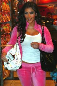See more of kim kardashian west on facebook. Kim Kardashian Louis Vuitton Multicolor Juicy Couture Tracksuit Early 2000s Fashion