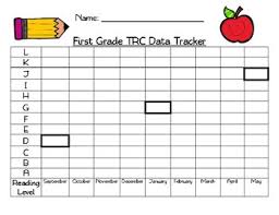 Trc Data Tracking Worksheets Teaching Resources Tpt