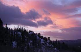Red Sky At Morning Winter Storm Warning Yes Red Sky At Morning Steamboat Springs Colorado Red Sky