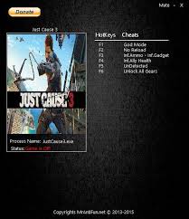 Just Cause 3 Trainer 7 30 07 2016 Mrantifun Download Gtrainers