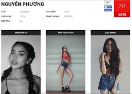 10 trai xinh gái đẹp đang dẫn đầu Top Model Online