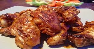 Thread each wing on a bamboo skewer, starting at the meaty end and ending at the wingtip so that the pour the marinade over the wings, turning to coat evenly. Charcoal Grilled Chicken Wings You Ll Go Wild For And 5 Sauces Too Maplewood Road