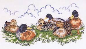 Also, free pattern downloads for beading, cross stitch, knitting, crochet. Mallards Cross Stitch Kit By Eva Rosenstand