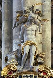 San sebastiano is their big project that they're currently working on and they just finished restoring the ceiling canvases of esther by paolo veronese (which are currently on exhibit). San Sebastiano Invy Art Gallery