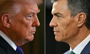 Pedro Sánchez y Donald Trump vuelven a verse las caras en la final del Mundial entre España y Argentina