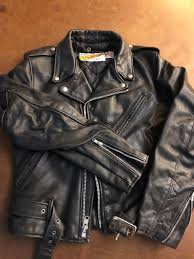 Schott Perfecto Leather Motorcycle Jacket 618 Size 38 Black Ropa Chaquetas Accesorios
