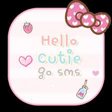 It comes with 200+ beautiful themes, 800+ emoticons, . Hello Cutie Go Sms Latest Version For Android Download Apk
