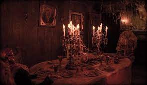 It was inspired by the grand hall in the ride although the room in the game is separate from the ballroom itself. 2013 Halloween Haunt Awards Hollywood Gothique Haunted House Victorian Aesthetic Dark Aesthetic