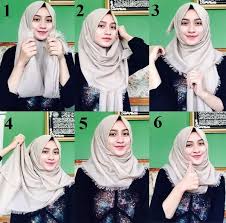 Pashmina mempunyai ukuran yang panjang dan lebar. Model Hijab Segi Empat Rawis Indah Dwi Styles Cool Hijab Tutorial Hijab Segi Empat Model Hijab