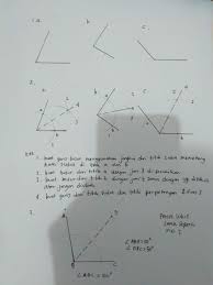 Home matematika kelas 5 kunci jawaban matematika kelas 5 halaman 4, 5, 7, 8, 9, dan 10. Soal Dan Jawaban Ayo Kita Berlatih 7 5 Membagi Dua Sudut Matematika Kelas 7 Halaman 169 M4thguru