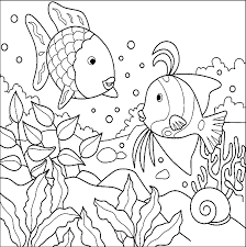 In the water, fish move with the help of tails and fins, which allow them not only to rise to the surface or go to depth, but also develop a very good speed. Fish Coloring Pages