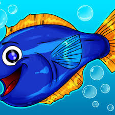 Fill this smaller circle in except for a small dot (for the highlight of the eye). How To Draw A Cartoon Fish Step By Step Drawing Guide By Dawn Dragoart Com