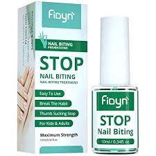Dickinson also encourages early intervention. Amazon Com Fidyn No Bite Nail Polish Nail Biting Treatment With Bitter Polish To Help Adults To Quit Nail Biting For Life And Also Help Stop Thumb Sucking For Kids
