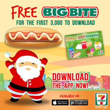 The app may contain links to external websites that are not operated by us or our related bodies corporate. 7 Eleven Philippines Hungry For A Hotdog Get A Free Big Bite Hotdog From 7 Eleven When You Download The Every Day Rewards App Hurry Only 3 000 Big Bites To Be Given Away