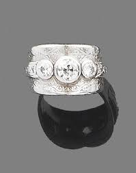 Pin By Dolores Garcia On Jewels Pinterest Wide Band Diamond Rings Three Stone Rings Diamond