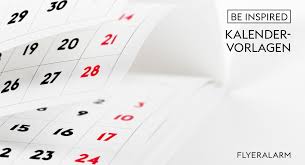 Agenda en schema sjablonen voor downloadtoggle submenu. Kalendersaison 2021 Vorlagen Fur Kalender Zum Download Flyeralarm