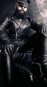 Pin On Leathermen Seated