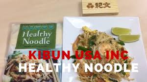 Healthy noodle is white flat noodle, without wheat flour! Kibun Foods Usa Inc Healthy Noodle Healthy Noodles Healthy Noodle Recipes Food