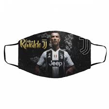 Cristiano ronaldo's stats after his 100th game for juventus. Face Mask Cristiano Ronaldo Juventus F C Reusable Cotton Masks Shirtsmango Office